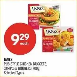 Shoppers Drug Mart Janes pub style chicken nuggets offer