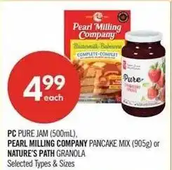 Shoppers Drug Mart pc pure jam offer
