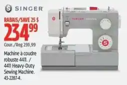 Canadian Tire Singer machine à coudre robuste 4411 offer