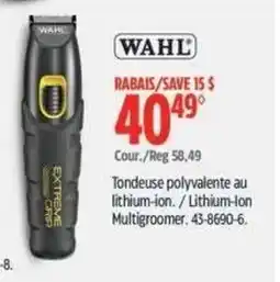 Canadian Tire Wahl multigroomer offer