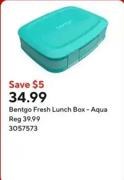 Staples Bentgo Fresh Lunch Box - Aqua offer