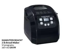 Home Hardware Hamilton Beach 2 lb Bread Maker offer