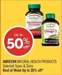 Shoppers Drug Mart Jamieson natural health products offer