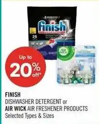 Shoppers Drug Mart Finish dishwasher detergent or air wick air freshener products offer