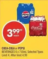 Shoppers Drug Mart Coca-Cola or Pepsi offer
