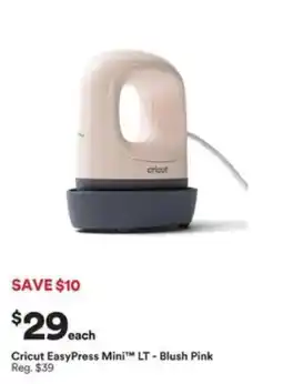 Michaels Cricut EasyPress Mini LT offer