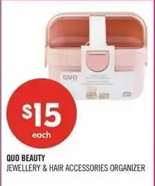 Shoppers Drug Mart Quo beauty jewellery & hair accessories organizer offer