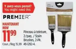 Canadian Tire Premier stain brushes offer