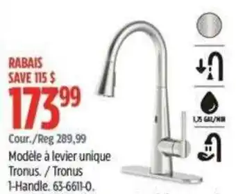 Canadian Tire Tronus 1-Handle offer