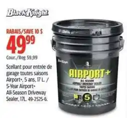 Canadian Tire Black Knight Airport+ All Season Driveway Sealer offer