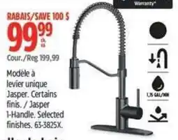 Canadian Tire Jasper 1-Handle. Selected finishes. 63-3825X offer