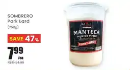 Btrust Supermarket Sombrero pork lard offer