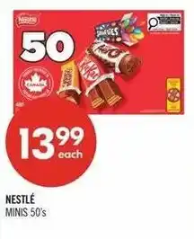 Shoppers Drug Mart Nestlé minis 50's offer