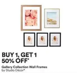 Michaels Studio Décor gallery collection wall frames offer