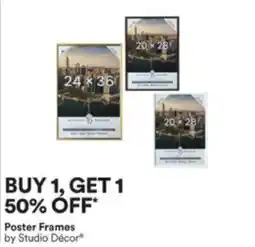 Michaels Poster Frames by Studio Décor offer