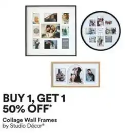 Michaels Studio Décor collage wall frames offer