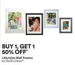 Michaels Studio Décor Lifestyles Wall Frames offer