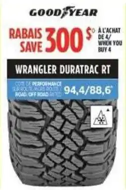 Canadian Tire Goodyear Wrangler Duratrac Rt offer