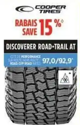 Canadian Tire Cooper Tires Discoverer Road+Trail AT offer