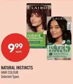 Shoppers Drug Mart Clairol natural instincts hair colour offer