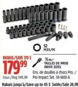 Canadian Tire Pro Impact Set offer