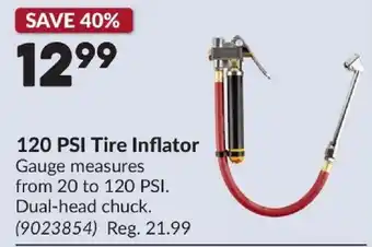 120 Psi Tire Inflator
