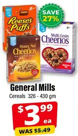 Iqbal Foods General Mills Cereals offer