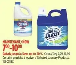 Canadian Tire Selected Laundry Products offer