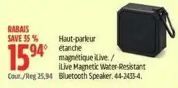 Canadian Tire iLive Magnetic Water-Resistant Bluetooth Speaker offer
