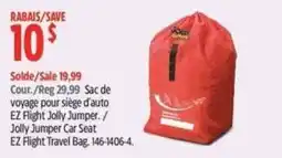 Canadian Tire EZ Flight Jolly Jumper Car Seat Travel Bag offer