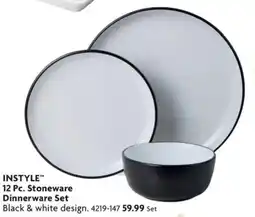 Home Hardware Instyle stoneware dinnerware set offer
