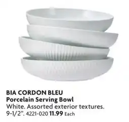 Home Hardware Bia cordon bleu porcelain serving bowl offer