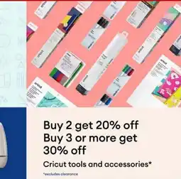 Staples Cricut tools and accessories offer