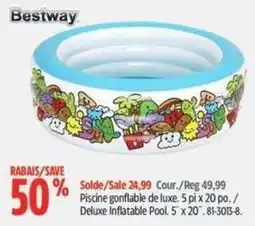 Canadian Tire Bestway Deluxe Inflatable Pool offer