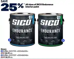RONA Sico endurance interior paint offer