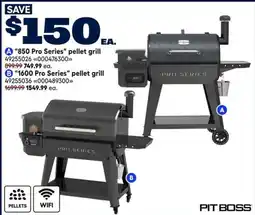 RONA Pit Boss 850 Pro Series pellet grill offer