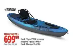 Canadian Tire Pelican kayak eclipse 100xp offer