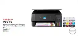Staples Epson EcoTank ET-2900 Wireless All-in-One Colour Supertank Printer offer