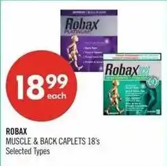 Shoppers Drug Mart Robax muscle & back caplets offer