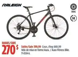 Canadian Tire Raleigh Aura Fitness Bike offer