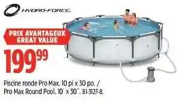 Canadian Tire Hydro-force piscine ronde pro max offer
