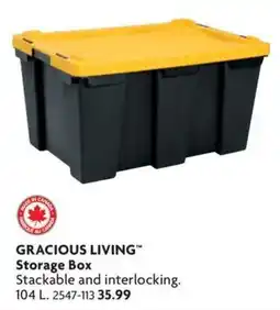 Home Hardware Gracious Living Storage Box offer