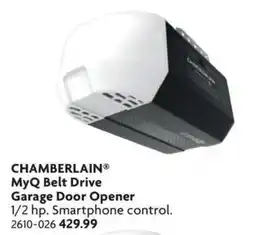 Home Hardware Chamberlain myq belt drive garage door opener offer