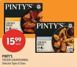 Shoppers Drug Mart Pinty's frozen chicken wings offer