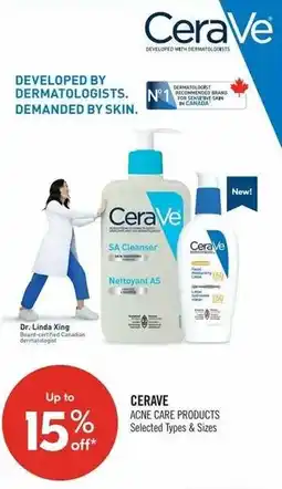 Shoppers Drug Mart CeraVe Acne Care Products offer