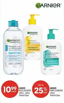Shoppers Drug Mart Garnier micellar water offer
