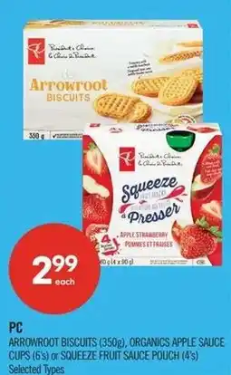 Shoppers Drug Mart PC Arrowroot Biscuits offer