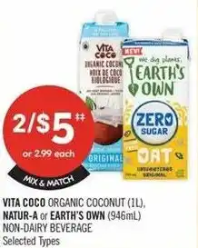 Shoppers Drug Mart Vita Coco Organic Coconut offer