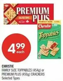 Shoppers Drug Mart Christie toppables offer