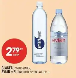 Shoppers Drug Mart Glacéau smartwater, evian or fiji natural spring water offer